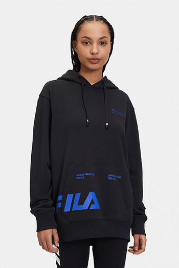 Fila Hooded Sweatshirt Embroidery Detail Su 411113