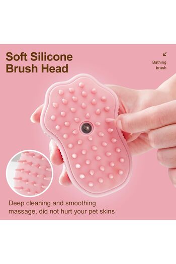 fulina 3-in-1 Steamy Cat Brush, For removing tangles, loosening hairs and massage