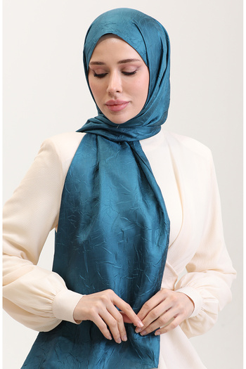 sefamerve Berlin Shawl - Petrol 81082-04