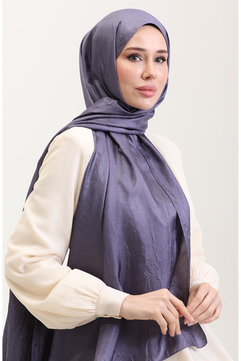 sefamerve Berlin Shawl - Light Navy Blue (with Badge) 81082-07