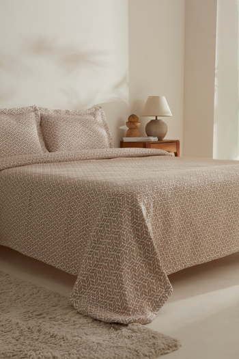 Karaca Home Secret Double Bedspread Set Beige