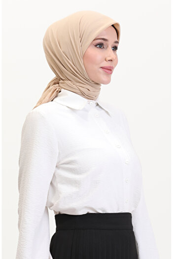 sefamerve Candyy Soft Scarf 19097-23 (Sixth Column) Mixed Silver Sıface