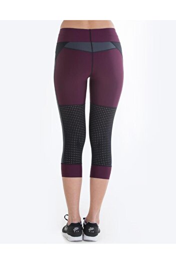 Running Bare High Rise Capri Sports Leggings