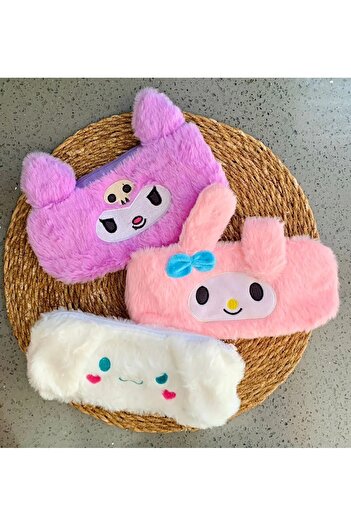 Mucizelerevi Θήκη για στυλό Sanrio My Melody Kuromi Cinnamoroll, βελούδινη θήκη για στυλό