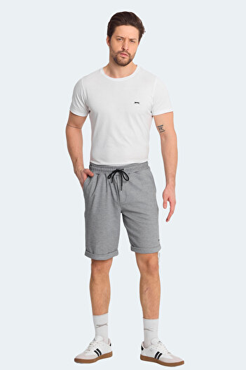 Slazenger NOVA Erkek Cepli Koyu Gri Şort