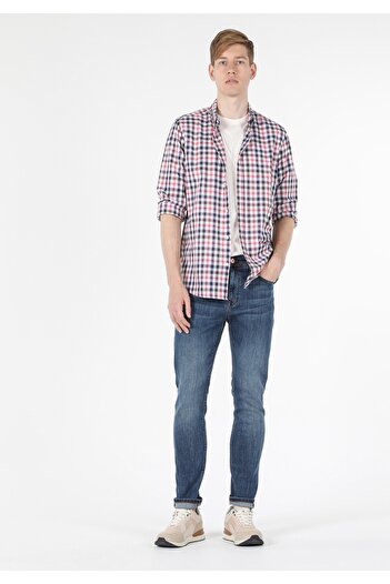Colin's Regular Fit Shirt Neck Men's Multicolor Long Sleeve Shirt