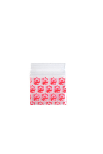 Choice 100pcs pattern6 2.5x3cm Transparent Packaging Bags Resealable Mini Pill Ziplock Storage Bag PE Powde