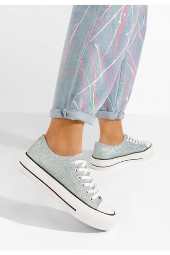 B T Shoes Tenisi dama Casuallia bleu