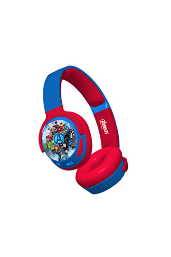 Volkano Avengers Bluetooth Wireless Stereo Headphones – Kid-Safe, 13 Hours Playtime, Built-In Microphone
