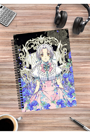 mertfigur The Abandoned Empress Aristia Anime Spiral Notebook (50 Sheets)