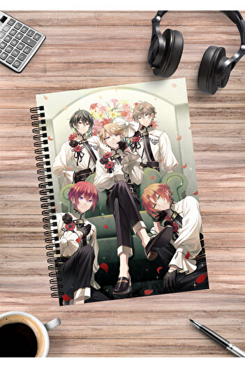 mertfigur Ensemble Stars Subaru Hinata Anime Spiral Notebook A5 (50Sheets)