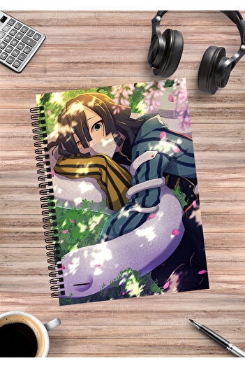 mertfigur Demon Slayer Anime Spiral Notebook A5 (50 Sheets)