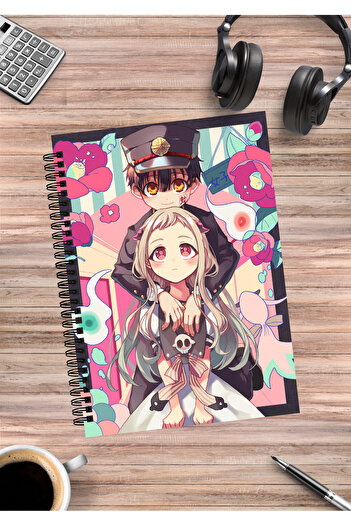 mertfigur Toilet Bound Hanako Kun Nene Akane Anime Spiral Notebook A5 (50Sheets)