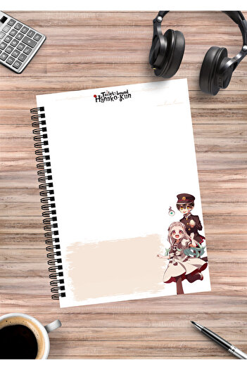 mertfigur Toilet Bound Hanako Kun Nene Akane Anime Spiral Notebook A5 (50Sheets)