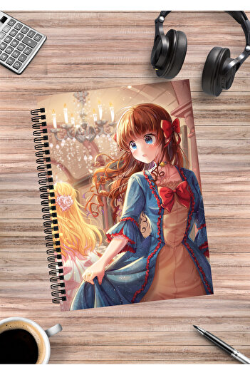 mertfigur Who Made Me a Princess Manhwa Anime Spiral Notebook A5 (50Sheets)