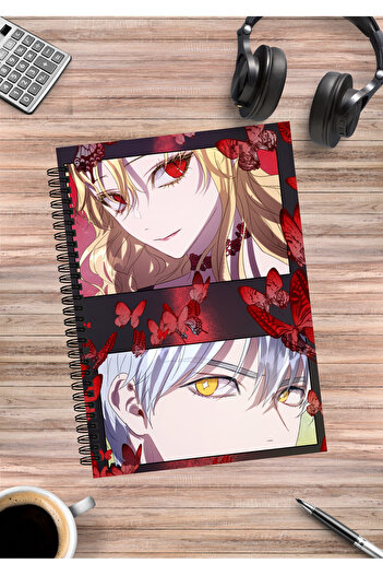 mertfigur Roxana Manhwa Anime Spiral Notebook A5 (50 Sheets)