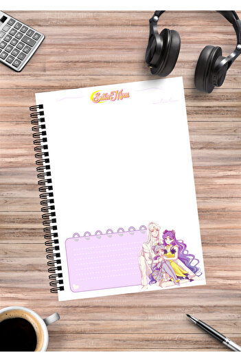 mertfigur Sailor Moon Anime Spiral Notebook A5 (50 Sheets)