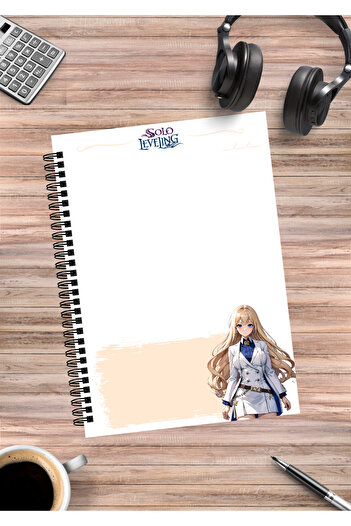 mertfigur Solo Leveling Anime Spiral Notebook A5 (50Pages)