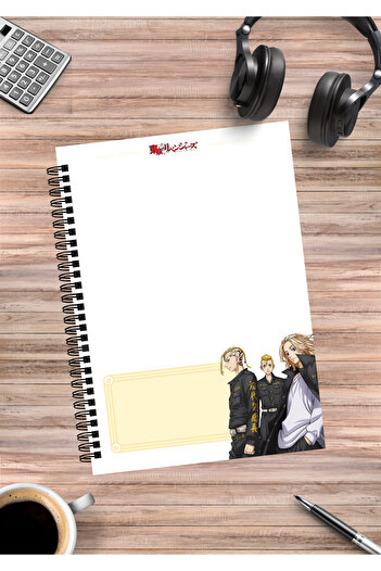 mertfigur Tokyo Revengers Anime Spiral Notebook A5 (50Sheets)