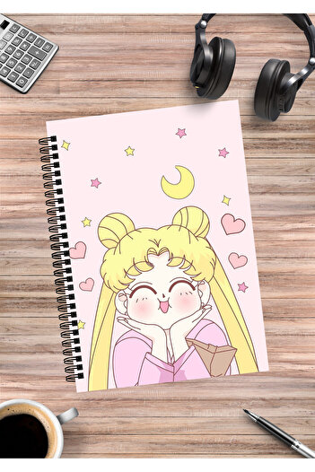 mertfigur Sailor Moon Anime Spiral Notebook A5 (50 Sheets)