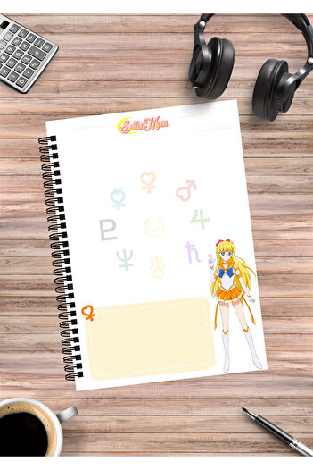mertfigur Sailor Moon Anime Spiral Notebook A5 (50 Sheets)