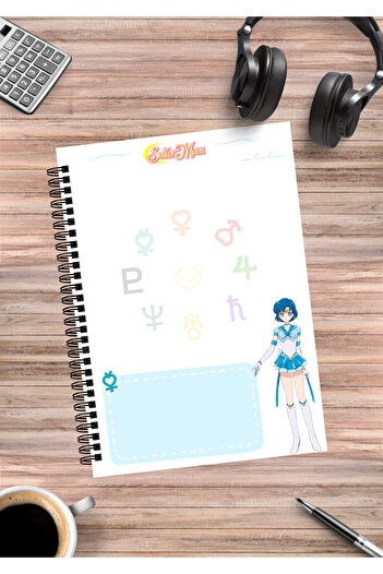 mertfigur Sailor Moon Anime Spiral Notebook A5 (50 Sheets)