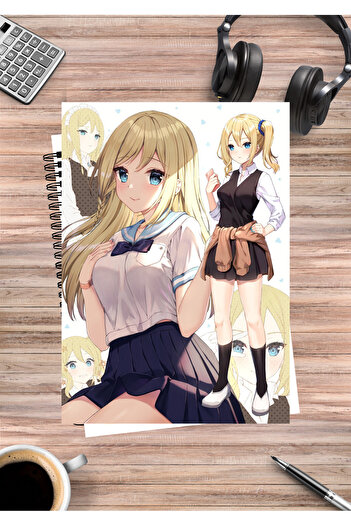 mertfigur Kaguya Sama Love Is War Chika Anime Spiral Notebook A5 (50Sheets)