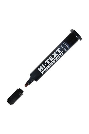 Noki Hi-Text Black Round Tip Marker Parcel Pen 830 Pb 12 Li