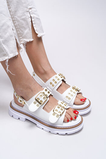 Riccon Ysalitia Women's Sandals 0012120   White