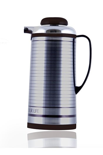 British Chef 1.6L Double-Walled Glass Vacuum Insulated Flask – Ideal for Social Events