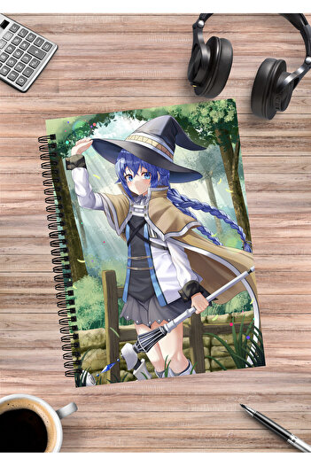 mertfigur Mushoku Tensei Anime Spiral Notebook A5 (50Sheets)