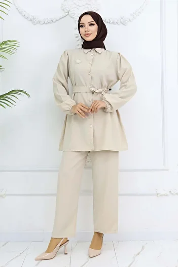 benguen Iinci Brooch Belted, Stone Color 4768 Set