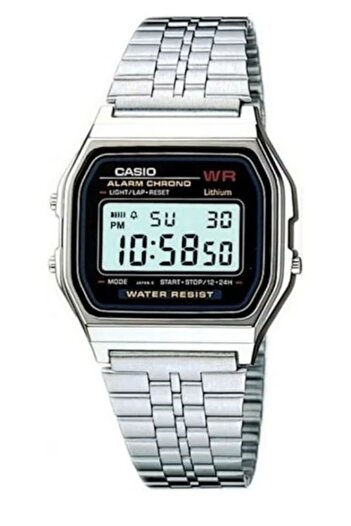Casio Casio Men's Classic Digital Quartz Watch A159W-N1DF 35mm - Silver