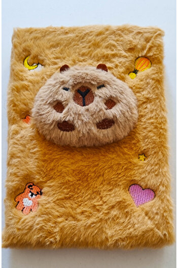 Modellino 3D Teddy Bear Plush Scrapbook Daily Memory Modelist Striped Notepad 80 Sheets - Color Options