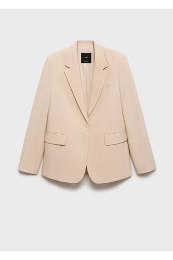 MANGO Woman Σακάκι blazer με καλούπι