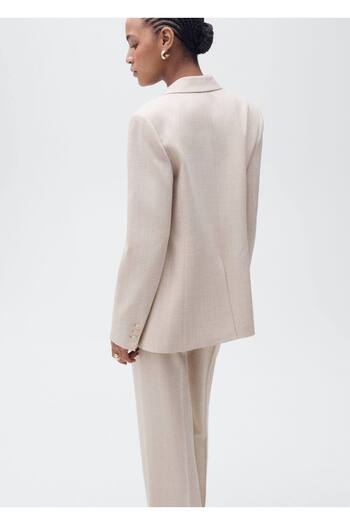 MANGO Woman Σακάκι blazer με καλούπι