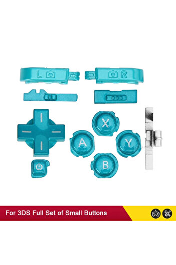 Choice Blue Green New For Nintend 3ds Full Set Replacement L R Abxy D-pad Button Kit For 3ds 2012 Old Power