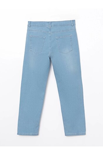LC Waikiki Lcw Kids Indigo Boys' Jeans Pants with Adjustable Elastic Waist