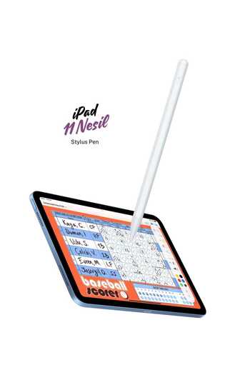Fuchsia iPad A16 11 Generation 2025 متوافق مع قلم iPad Tablet Touch A3355 مع ميزة رفض راحة اليد