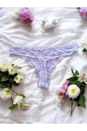 enmodaiçgiyim Women's Lace Thong Panties