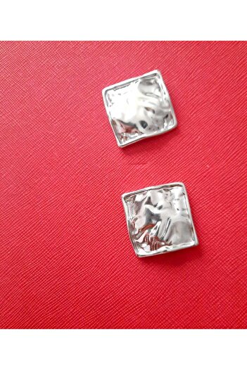 beyna aksesuar Z.A.R.A Fashion Beyna Oversize Silver Button Set(3.5 Cm, 4 Pcs)