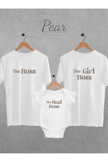 Pear Wear Boss Woman Baby Suit Oversize T-shirt Body