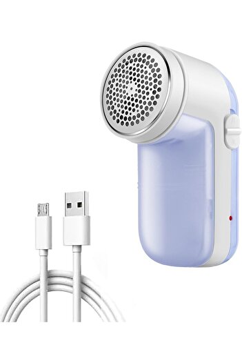 COOYA Rechargeable Lint Remover,Stainless Steel Three-Blades,Security Guard Design,Easy Remove,Clean