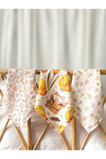 Zezig Muslin Handkerchief Set (3 Pieces)
