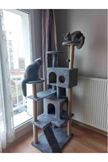 Nursoft Kule Kedi Evi Tırmalama