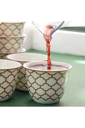 ROYALFORD 12pcs Bone China Cawa Cup Set RF12114