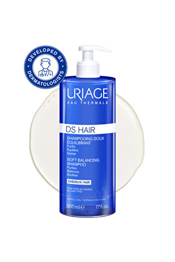 Uriage Ds Hair Soft Balancing Shampoo 500 ml