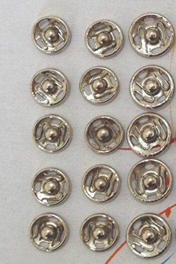 CT STONES Snap 30 mm 6-Piece Black