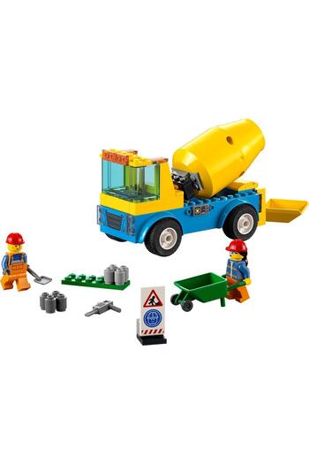 LEGO 60325  City - Beton Mikseri, 85 Parça, +4 Yaş