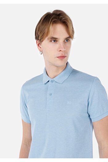 Colin's Ανδρικό κοντομάνικο μπλουζάκι Classic Fit Polo Neck